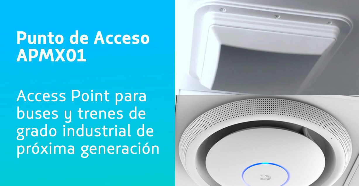 Punto de acceso WiFi para buses y trenes